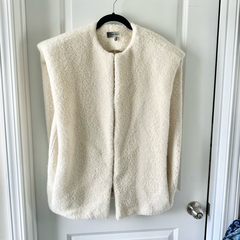 NWOT Isabel Marant Gwendiah Vest S - Picture 3 of 4